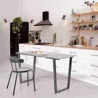 Обеденная группа Millwood Уэльс Л18 120x70х75 (бетон/графит) - Превью изображения №7 — Интернет-магазин Time-Shop