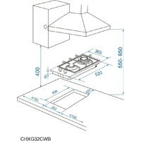 Варочная панель Candy CHXG32CWB - Превью изображения №7 — Интернет-магазин Time-Shop
