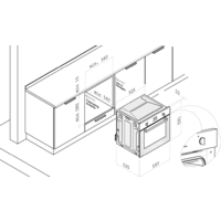 Газовый духовой шкаф Korting OGG 771 CFX - Превью изображения №4 — Интернет-магазин Time-Shop