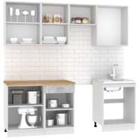 Готовая кухня Mio Tesoro Экстра-лайт 2.2 (ателье светлый/дуб бунратти) - Превью изображения №2 — Интернет-магазин Time-Shop