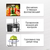 Соковыжималка Zigmund & Shtain EJ-756 - Превью изображения №4 — Интернет-магазин Time-Shop