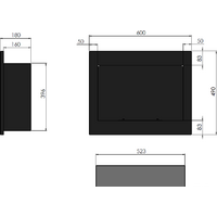 Биокамин SimpleFire Frame 600 - Превью изображения №7 — Интернет-магазин Time-Shop