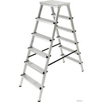 Лестница-стремянка Новая высота NV 212 с увеличенной площадкой 2x6 ступеней - Превью изображения №2 — Интернет-магазин Time-Shop
