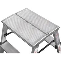 Лестница-стремянка Новая высота NV 212 с увеличенной площадкой 2x6 ступеней - Превью изображения №8 — Интернет-магазин Time-Shop