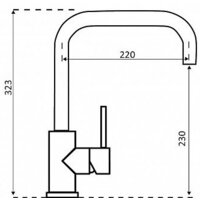 Смеситель Reginox Crystal PVD (золотистый) - Превью изображения №2 — Интернет-магазин Time-Shop