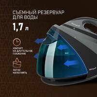 Утюг Weissgauff WSS 301 DPB Turbo Steam Pro - Превью изображения №13 — Интернет-магазин Time-Shop