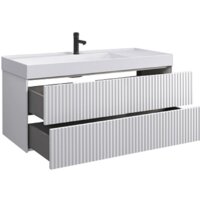  Belux Тумба под умывальник Сиртаки НП 120-02 (1, белый глянцевый) - Превью изображения №2 — Интернет-магазин Time-Shop