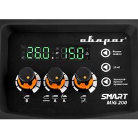 Сварочный инвертор Сварог REAL Smart MIG 200 Black (N2A5) - Превью изображения №5 — Интернет-магазин Time-Shop