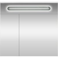  Doratiz Шкаф с зеркалом Магнолия 80 (правый, белый) - Превью изображения №2 — Интернет-магазин Time-Shop