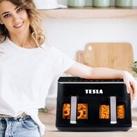 Аэрогриль (аэрофритюрница) Tesla Electronics DualZone Q460 XXL - Превью изображения №9 — Интернет-магазин Time-Shop