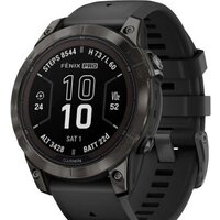 Garmin Fenix 7 Pro Sapphire Solar (карбоново-серый титан/черный)
