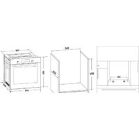 Электрический духовой шкаф Schaub Lorenz SLB EW6313 - Превью изображения №2 — Интернет-магазин Time-Shop