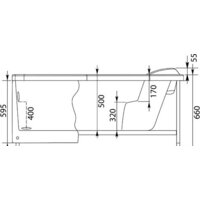 Ванна Aquanet Mayorca 150x100 R - Превью изображения №7 — Интернет-магазин Time-Shop