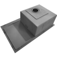 Кухонная мойка Stellar Decor S6550NB-L-D (нано черный) - Превью изображения №6 — Интернет-магазин Time-Shop