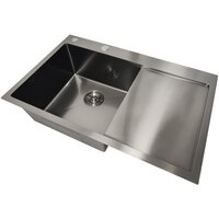 Кухонная мойка Stellar Decor S6550NB-L-D (нано черный) - Превью изображения №7 — Интернет-магазин Time-Shop