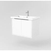  Дабер Тумба под умывальник 018 Cersanit Como 70 Т18.7С.0.5Ч (белый древесный/ручка черная) - Превью изображения №2 — Интернет-магазин Time-Shop