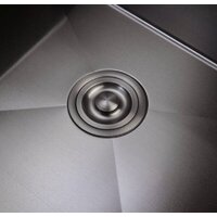 Кухонная мойка Milacio Denia 46 Steel MC.77479 (вороненая сталь) - Превью изображения №4 — Интернет-магазин Time-Shop