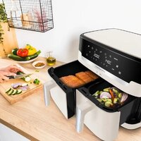 Аэрогриль (аэрофритюрница) Tefal Dual Easy Fry EY942AE0 - Превью изображения №5 — Интернет-магазин Time-Shop