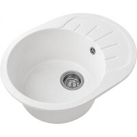 Кухонная мойка Saniteco Pura (белый) - Превью изображения №7 — Интернет-магазин Time-Shop