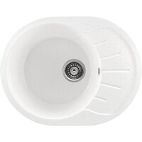 Кухонная мойка Saniteco Pura (белый) - Превью изображения №6 — Интернет-магазин Time-Shop