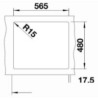 Кухонная мойка Blanco Legra 6 (черный) - Превью изображения №3 — Интернет-магазин Time-Shop
