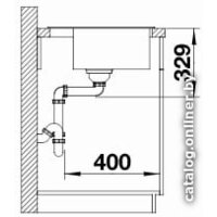 Кухонная мойка Blanco Legra 6 (черный) - Превью изображения №5 — Интернет-магазин Time-Shop