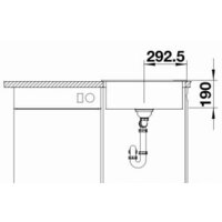 Кухонная мойка Blanco Legra 6 (черный) - Превью изображения №4 — Интернет-магазин Time-Shop