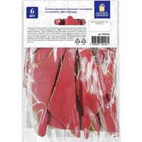 Елочная игрушка Золотая сказка 592540 (6 шт, бургунди) - Превью изображения №10 — Интернет-магазин Time-Shop