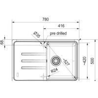 Кухонная мойка Franke BSG 611-78L 114.0683.322 (графит) - Превью изображения №3 — Интернет-магазин Time-Shop