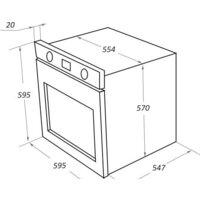Электрический духовой шкаф MAUNFELD EOEM.769B3 - Превью изображения №2 — Интернет-магазин Time-Shop