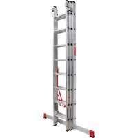 Лестница-стремянка Новая высота NV 323 трёхсекционная профессиональная 3x8 ступеней - Превью изображения №5 — Интернет-магазин Time-Shop