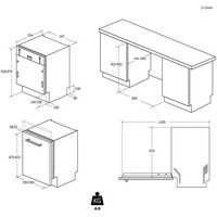 Встраиваемая посудомоечная машина Haier 63A4M4B - Превью изображения №13 — Интернет-магазин Time-Shop