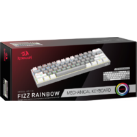 Клавиатура Redragon Fizz (серый/белый) - Превью изображения №9 — Интернет-магазин Time-Shop