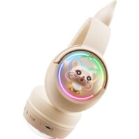 Наушники Onikuma B5 (бежевый) - Превью изображения №4 — Интернет-магазин Time-Shop