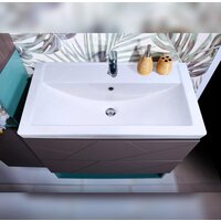  Бриклаер Тумба под умывальник Кристалл 70 (ясень анкор темный/софт графит) - Превью изображения №5 — Интернет-магазин Time-Shop