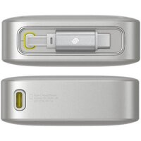 Внешний аккумулятор Baseus Free2Pull Power Bank with Retractable Cable 30W 10000mAh (серый) - Превью изображения №4 — Интернет-магазин Time-Shop