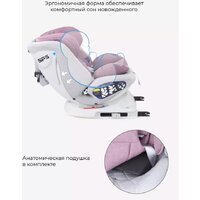 Детское автокресло Rant Nitro Isofix UB619 (серый/розовый) - Превью изображения №8 — Интернет-магазин Time-Shop