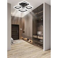 Припотолочная люстра Aitin Pro B5106/2+2 (черный) - Превью изображения №7 — Интернет-магазин Time-Shop