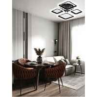 Припотолочная люстра Aitin Pro B5106/2+2 (черный) - Превью изображения №3 — Интернет-магазин Time-Shop