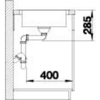 Кухонная мойка Blanco Lantos 45 S-IF 519717 (нержавеющая сталь) - Превью изображения №6 — Интернет-магазин Time-Shop