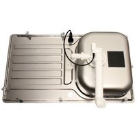 Кухонная мойка Blanco Lantos 45 S-IF 519717 (нержавеющая сталь) - Превью изображения №8 — Интернет-магазин Time-Shop