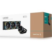 Система жидкостного охлаждения для процессора DeepCool LM360 R-LM360-BKDMMC-1 - Превью изображения №6 — Интернет-магазин Time-Shop