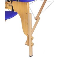 Массажный стол Atlas Sport складной 2-с деревянный 70 см (синий) - Превью изображения №3 — Интернет-магазин Time-Shop