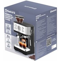 Рожковая кофеварка Sakura SA-6122 - Превью изображения №2 — Интернет-магазин Time-Shop