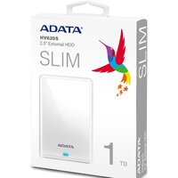 Внешний накопитель ADATA HV620S AHV620S-1TU31-CWH 1TB (белый) - Превью изображения №7 — Интернет-магазин Time-Shop