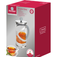 Френч-пресс Rondell Crystal Grey RDS-839 - Превью изображения №3 — Интернет-магазин Time-Shop