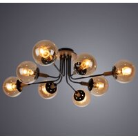 Люстра средней высоты Arte Lamp Oxford A2716PL-8BK - Превью изображения №2 — Интернет-магазин Time-Shop