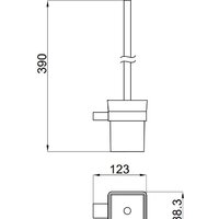 Ершик для унитаза Allen Brau Infinity 6.21008-31 - Превью изображения №2 — Интернет-магазин Time-Shop
