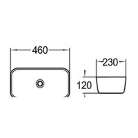 Умывальник SantiLine SL-1050 - Превью изображения №2 — Интернет-магазин Time-Shop