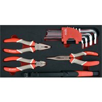 Универсальный набор инструментов Yato YT-09104 (78 предметов) - Превью изображения №8 — Интернет-магазин Time-Shop